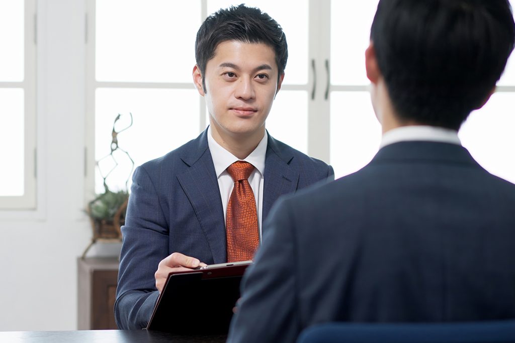 面談